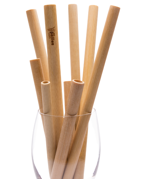 Paille bambou réutilisable 