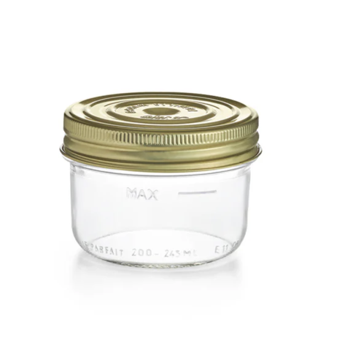 Bocal en verre Le parfait à vis 200 ml