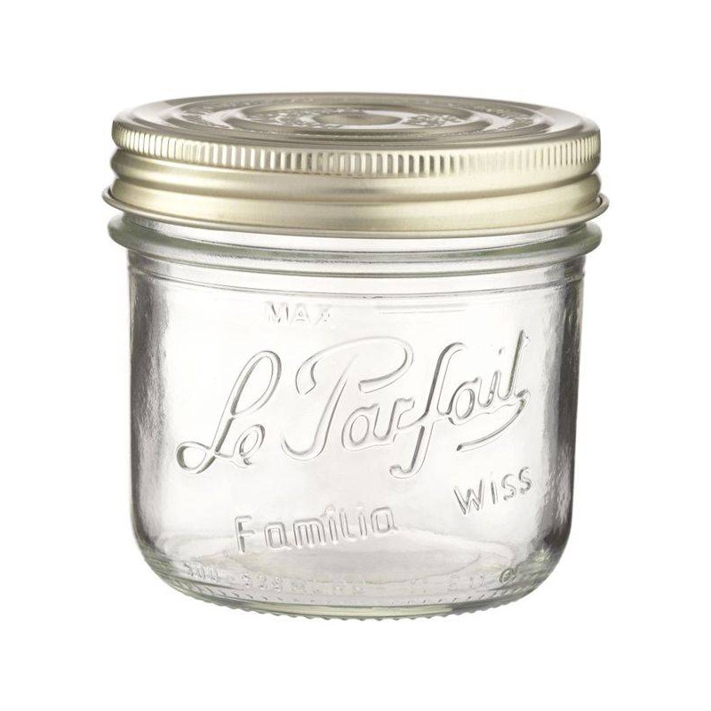 Bocal en verre Le parfait à vis 500 ml