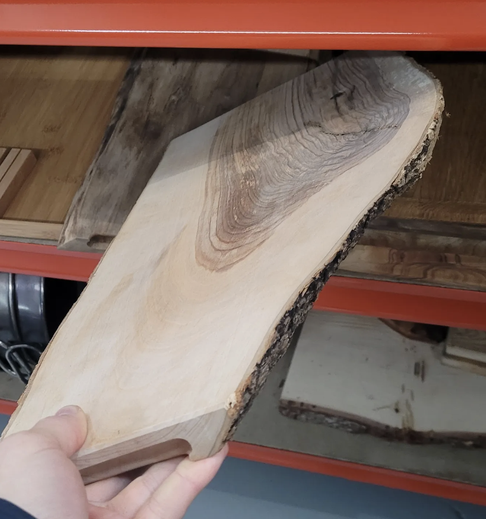 Planche bois écorce