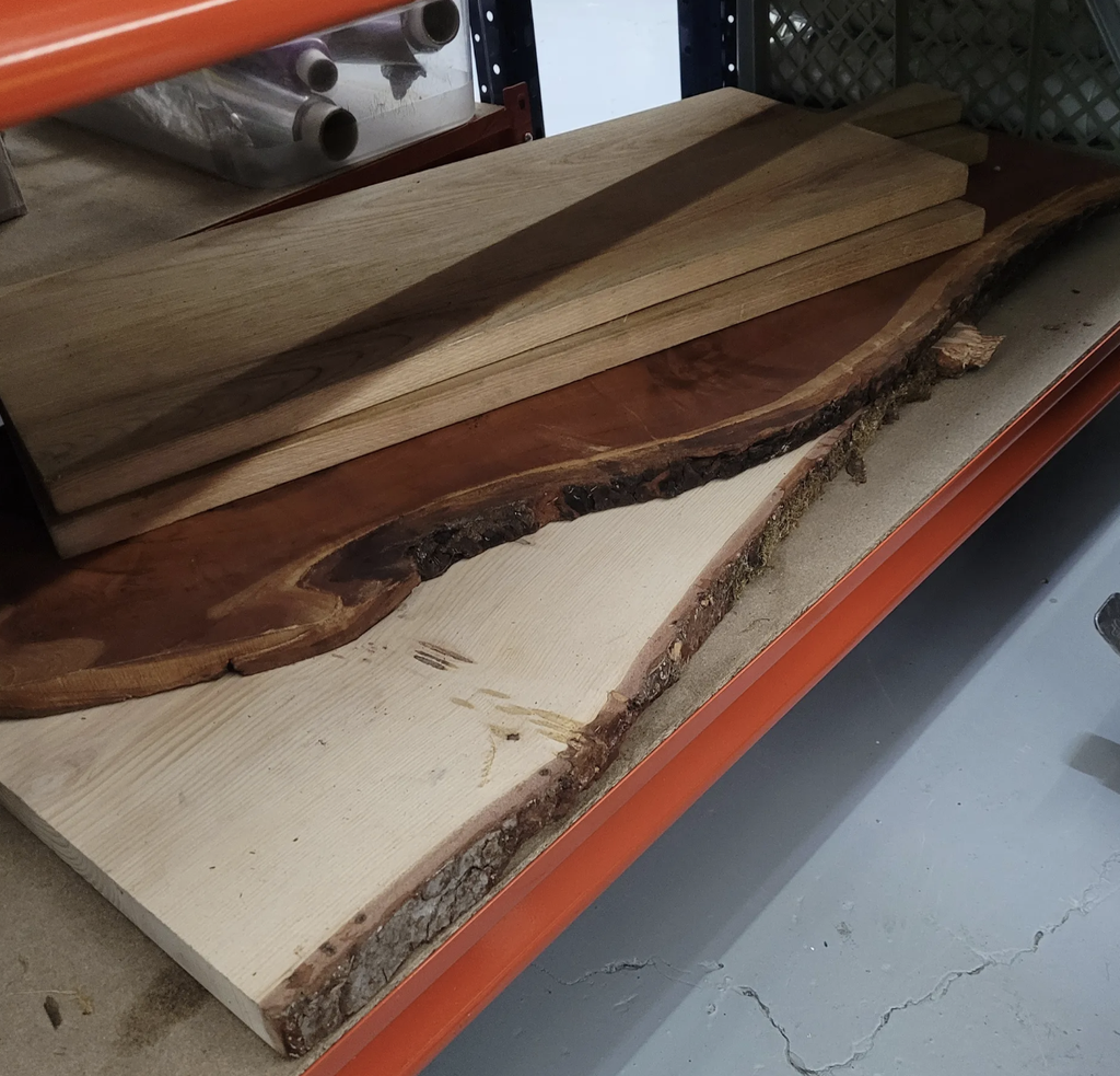 Planche bois "écorce" xxl